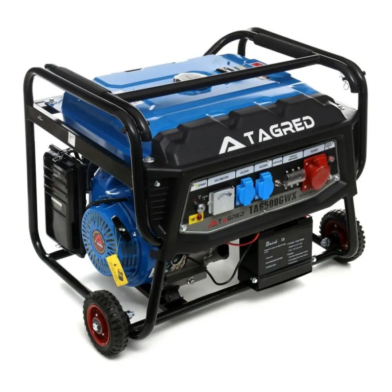Бензиновий генератор TAGRED TA6500GWX 230/400 В, 6500 Вт з AVR