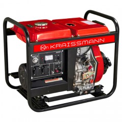 Генератор дизельный KRAISSMANN 10000 DG 3 RED ENERGY LINE (трехфазный, 8 кВт, открытого типа)