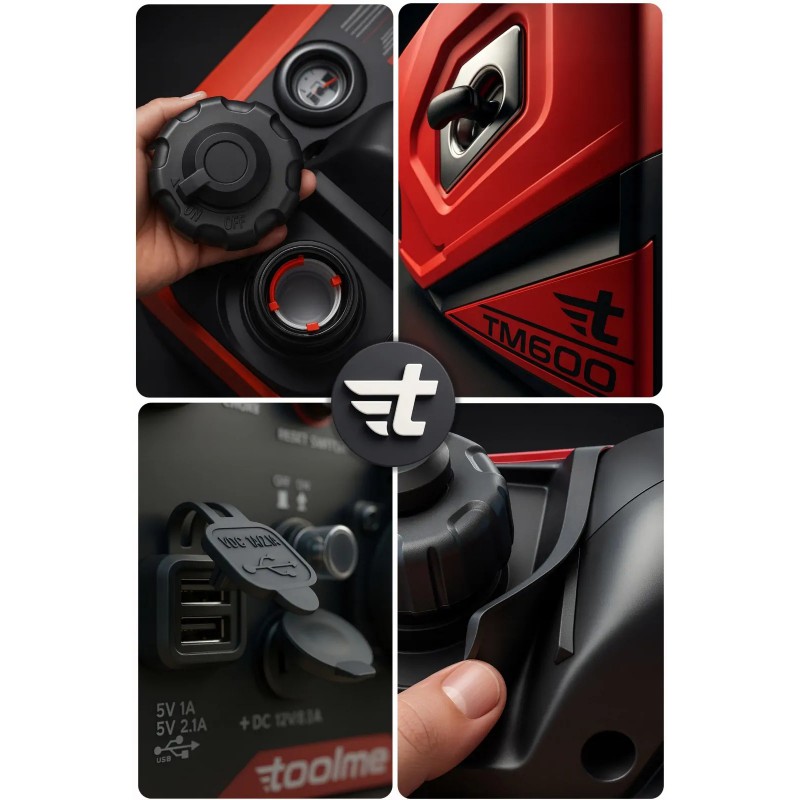 Инверторный генератор Toolme TM600, 2300 Вт