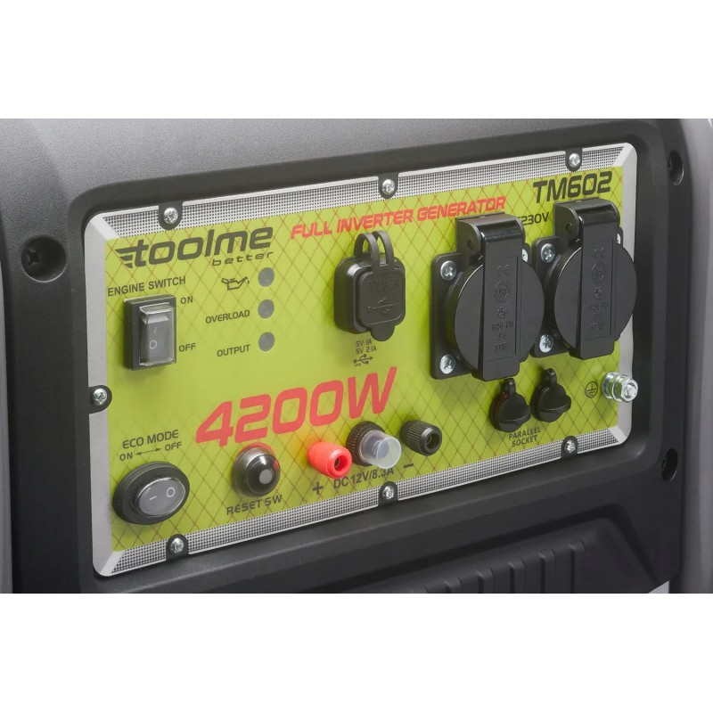 Инверторный генератор Toolme TM602, 3700 Вт