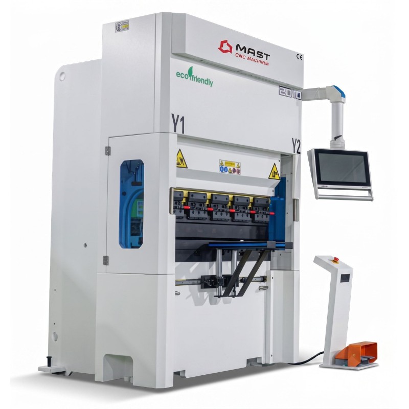 Електричний листозгинальний прес з ЧПК MAST CNC Machinen HTP-40T/1600