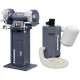 Двухдисковая шлифовальная машина CORMAK M300S с подставкой и аспирацией MDC750 400 В