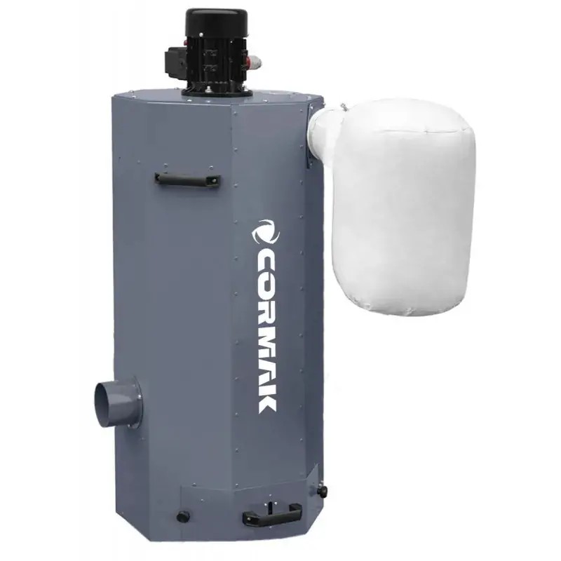 Двухдисковая шлифовальная машина CORMAK M300S с подставкой и аспирацией MDC750 400 В