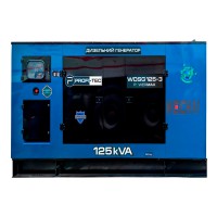 Генератор дизельный PROFI-TEC WDSG125-3 Power MAX (125 кВА/100 кВт, промышленный двигатель WEICHAI, аналог BOLDUIN)