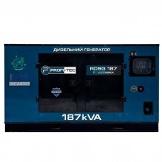 Генератор дизельний PROFI-TEC RDSG187-3 Power MAX (187 кВА/150 кВт, двигун RICARDO, Great Britain)