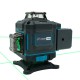 Лазерный нивелир PROFI-TEC PGL 4D 1640 (40 м, 16 линий, зеленый луч)