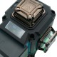 Лазерный нивелир PROFI-TEC PGL 4D 1640 (40 м, 16 линий, зеленый луч)