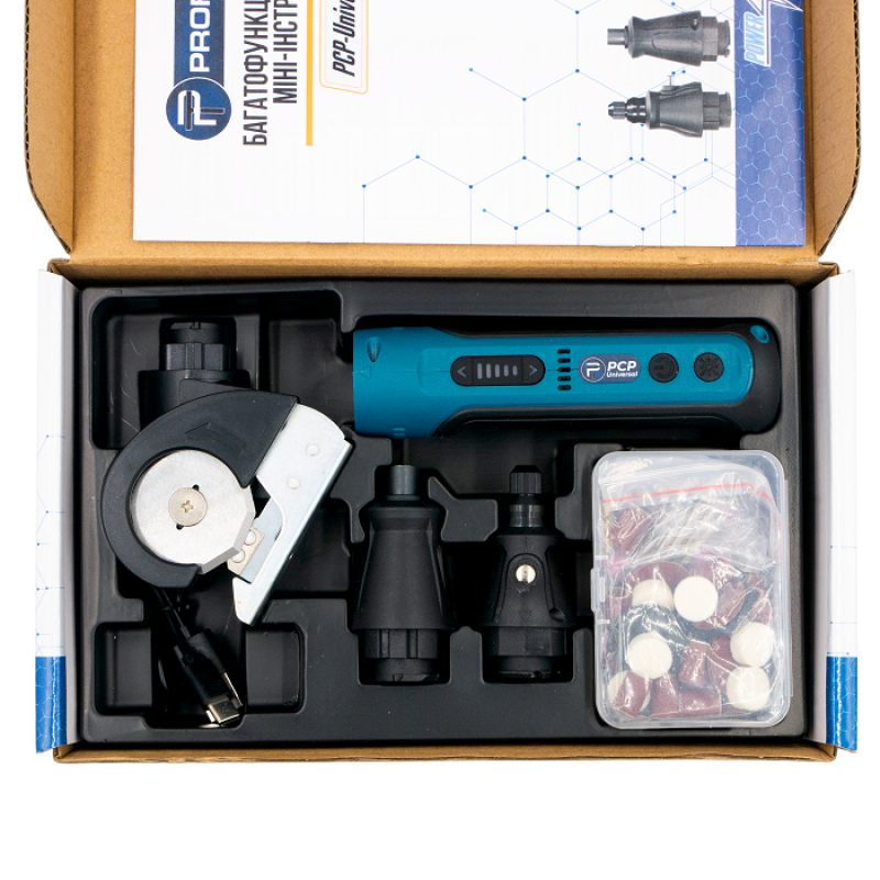 Аккумуляторный многофункциональный мини-инструмент PROFI-TEC PCP-Universal