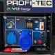 Генератор дизельный PROFI-TEC PE-5500DE (5.5 кВт, электростартер)