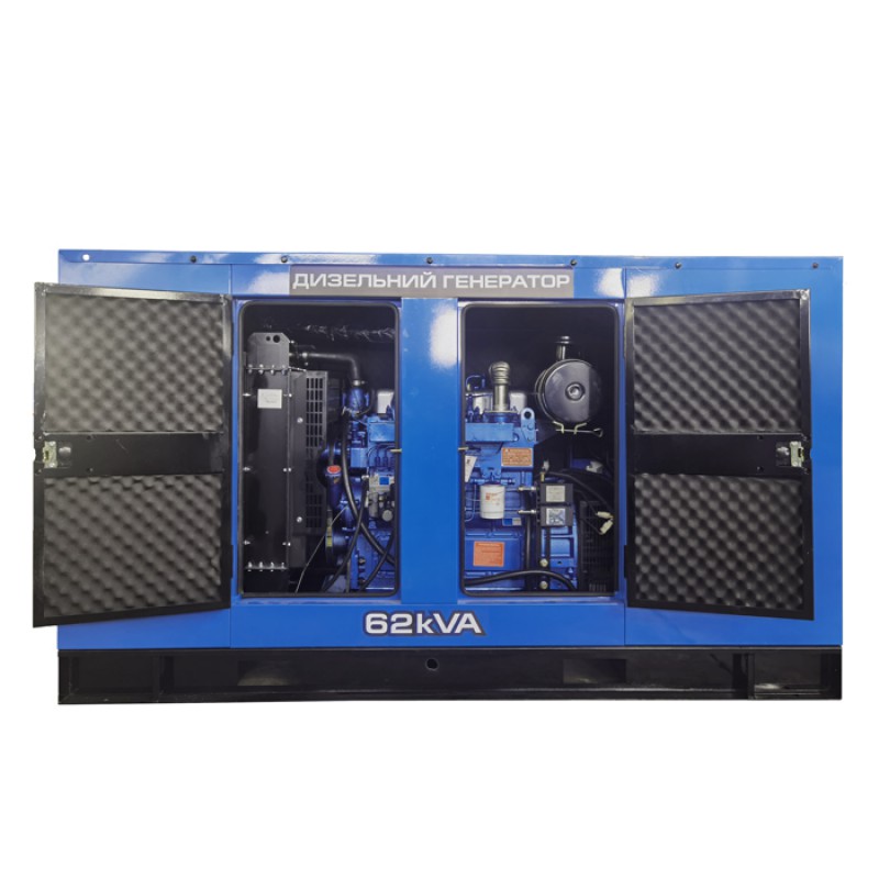 Генератор дизельний PROFI-TEC RDSG62-3 Power MAX (62кВА/50кВт, двигун RICARDO, Great Britain)
