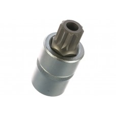 Головка-бита SPLINE 12-лучевая M16 с отверстием 1/2" (L-55мм) ROCKFORCE RF-34805516T