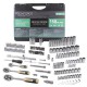 Набор инструментов 150 предметов 1/4"&3/8"&1/2" (6-гран.)(4-32мм) ROCKFORCE RF-41501-5