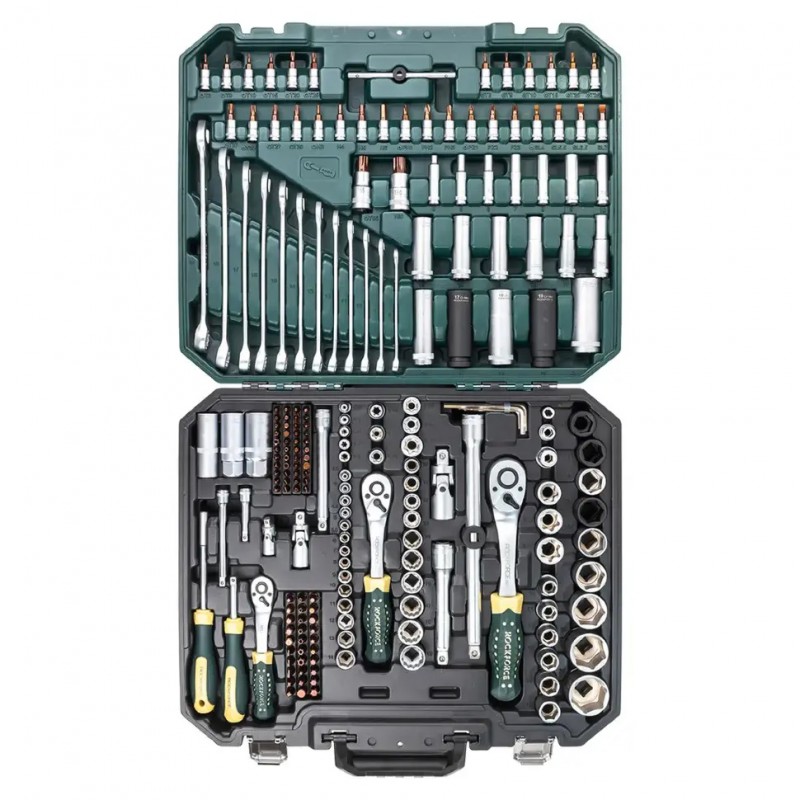 Набор инструментов 216пр. 1/4" 3/8" 1/2" (6гр,12гр) Rockforce RF-38841 Premium