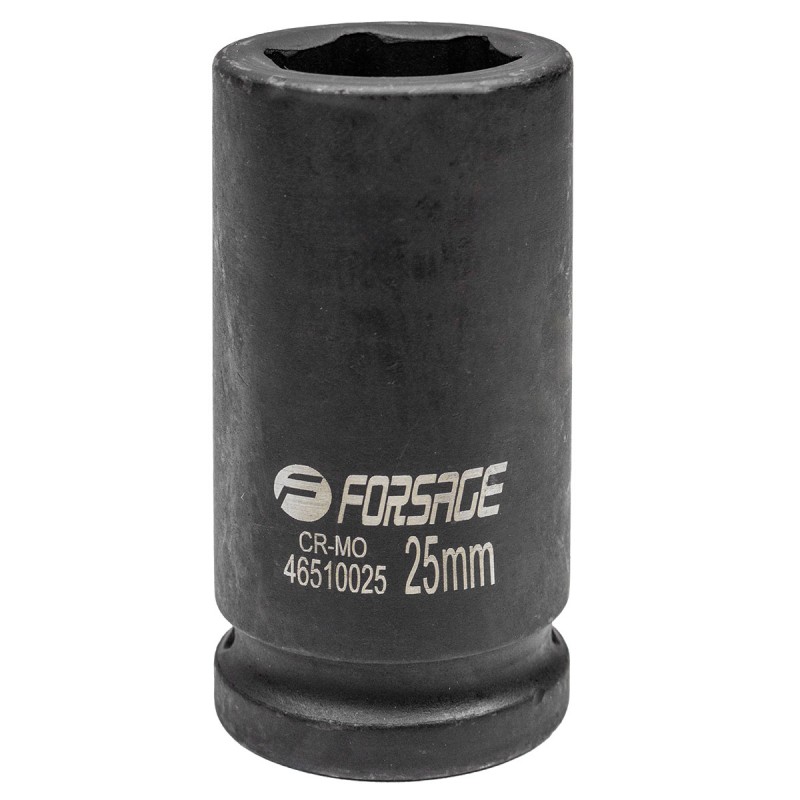 Головка ударная глубокая 25мм 6гр. 3/4" Forsage F-46510025