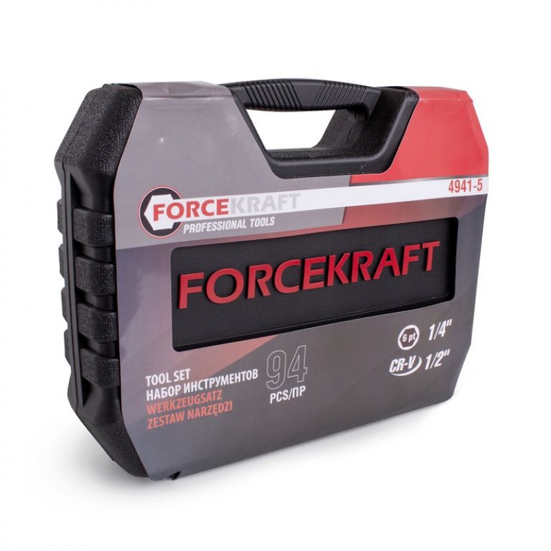 Набор инструментов 94пр. 1/2'',1/4''(6гр.)(4-32мм) Profi FK-4941-5