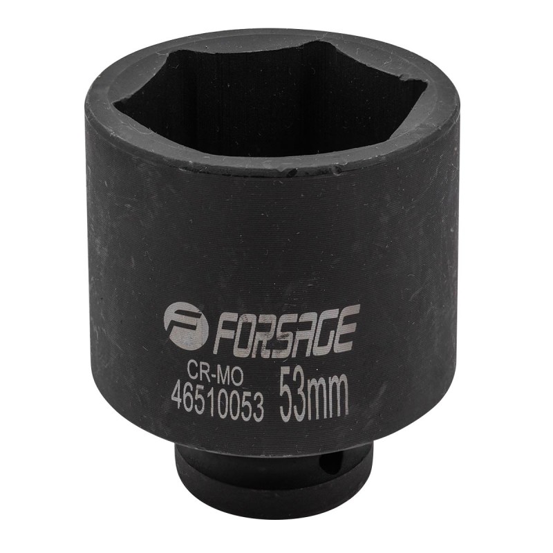 Головка ударная глубокая 53мм 3/4" 6гр Forsage F-46510053
