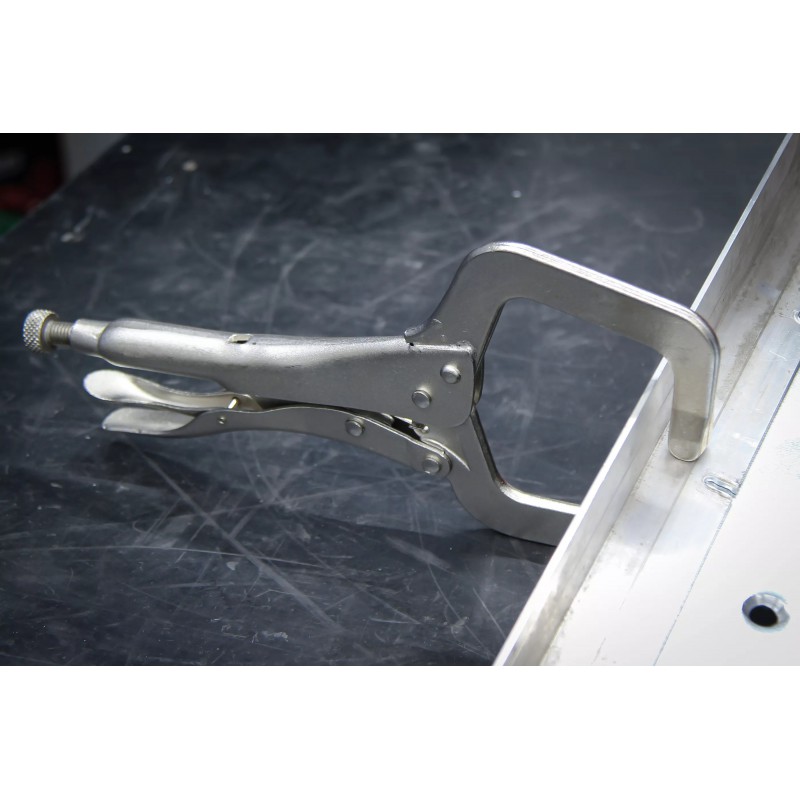 Затискач гейферний С-подібний 6"-150мм Forsage F-66006