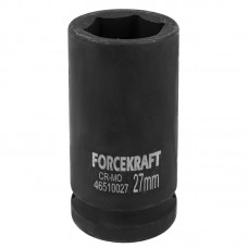 Головка ударная глубокая 3/4", 27мм (6гр.) FORCEKRAFT FK-46510027