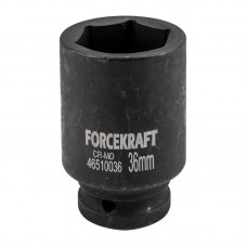 Головка ударная глубокая 3/4", 36мм (6гр.) FORCEKRAFT FK-46510036