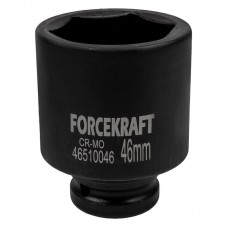 Головка ударная глубокая 3/4", 46мм (6гр.) FORCEKRAFT FK-46510046