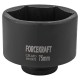 Головка ударная глубокая 3/4", 75мм (6гр.) FORCEKRAFT FK-46510075