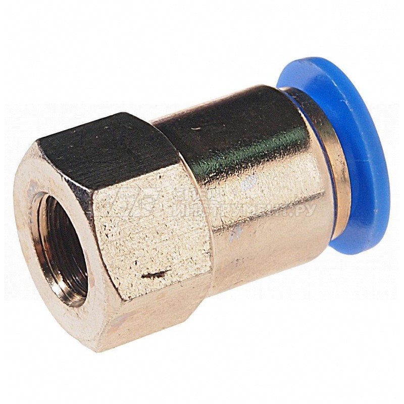 Фитинг для пластиковых трубок 10мм с внутренней резьбой 1/8" ROCKFORCE RF-SPCF10-01