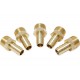Пepexoдник 1/2" нa шлaнг 16мм, к-т 5шт. Forsage F-MH08/10K