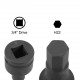 Головка-бита ударная 6-гранная 22мм, 3/4" FORCEKRAFT FK-26410022MPB