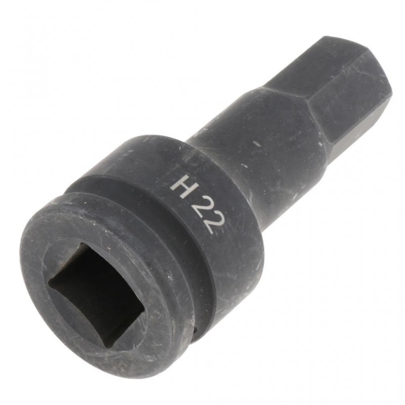 Головка-бита ударная 6-гранная 22мм, 3/4" FORCEKRAFT FK-26410022MPB