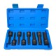 Набор головок-бит TORX ударных 8 предметов,1/2"(T30, T40, T45, T50, T55, T60, T70, T80), в кейсе FORCEKRAFT FK-4088MPB