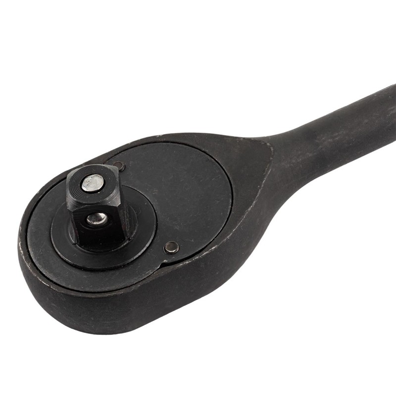 Трещотка реверсивная ударная с резиновой ручкой 1/2"(24 зуб.) FORCEKRAFT FK-80242MPB