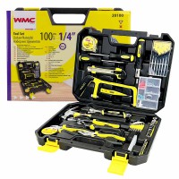 Набір інструментів 100 предметів (6-гран.) (4-14мм) WMC TOOLS 20100
