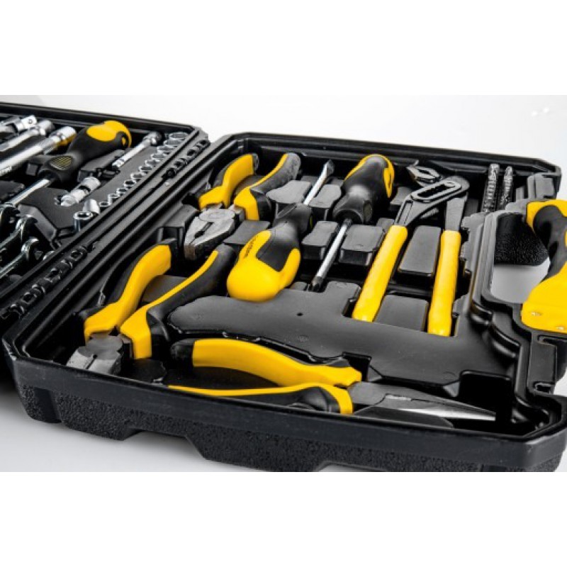 Набор инструментов 65 предметов 1/4''3/8''(6гр.)(4-24мм) FORCEKRAFT FK-3651