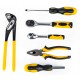 Набор инструментов 65 предметов 1/4''3/8''(6гр.)(4-24мм) FORCEKRAFT FK-3651