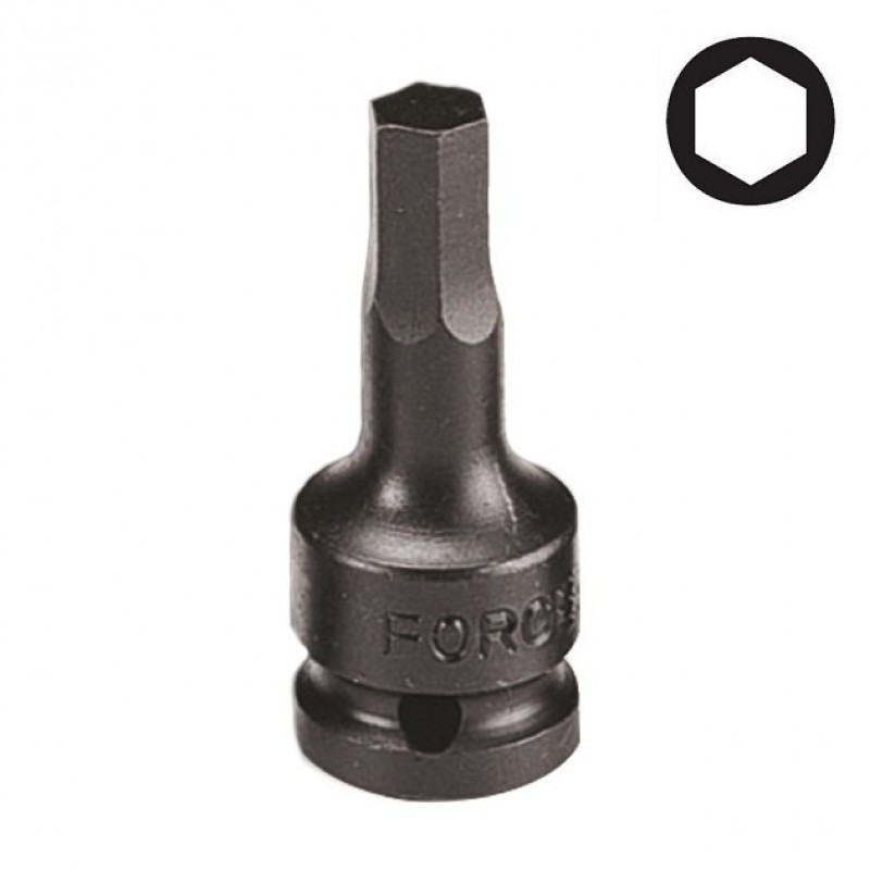 Головка-бита 6-гранная ударная 10мм, 1/4'' Forsage F-2243210