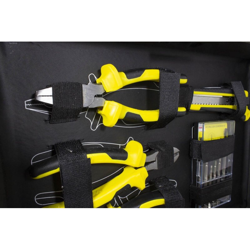 Набор инструментов 91пр. 1/4''3/8''(6гр)(4.5-19мм),в аллюм. чемодане WMC TOOLS WT-1091
