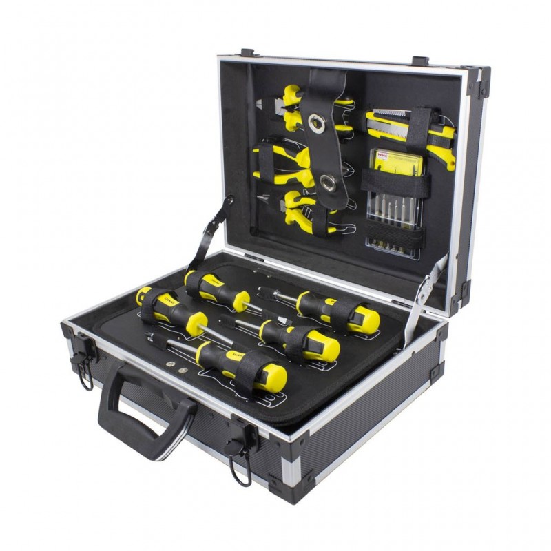 Набор инструментов 91пр. 1/4''3/8''(6гр)(4.5-19мм),в аллюм. чемодане WMC TOOLS WT-1091