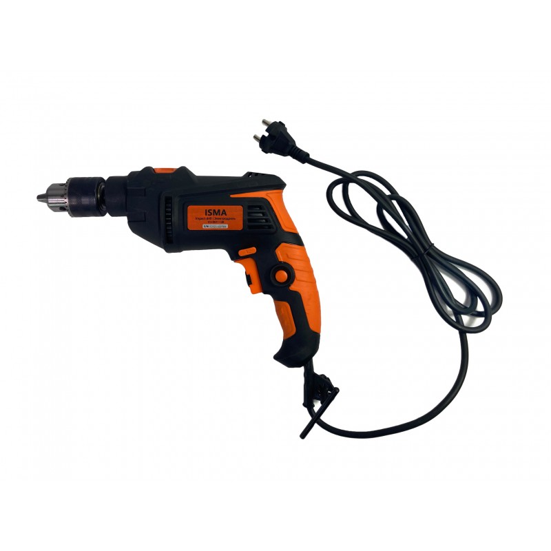 Набор инструментов с дрелью электрической,59пр.(220V,750W,0-2900об/мин),в кейсе ISMA IS-1059