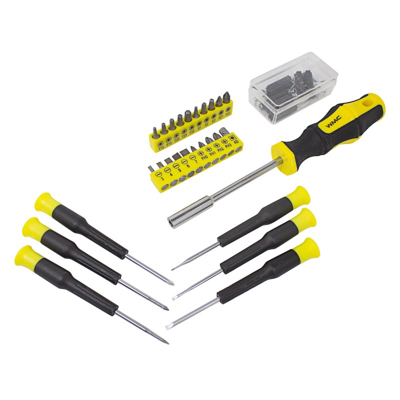 Набір інструментів 128ін. 1/4''3/8''(6гр)(4-21мм) WT-30128 NEW
