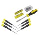 Набір інструментів 128ін. 1/4''3/8''(6гр)(4-21мм) WT-30128 NEW