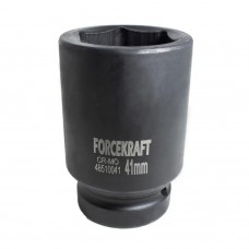 Головка ударна глибока 41мм 1» 6гр. FORCEKRAFT FK-48510041