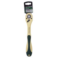 Трещотка реверсивная, двухкомпонентная рукоятка 1/2''(L-250мм, 72зуб) ROCKFORCE RF-802472