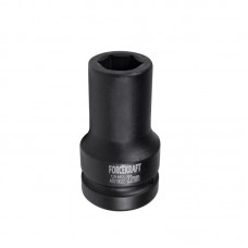 Головка ударна глибока 1'', 22мм (6гр.) Forcekraft FK-48510022
