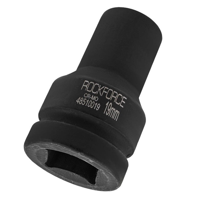 Головка ударная глубокая 19мм 1'' 6гр. RockFORCE RF-48510019