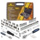Набор инструментов 108пр.1/2'',1/4''(6гр.) (4-22мм) KT-41082-5EURO