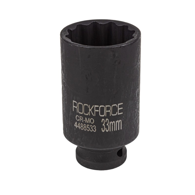 Головка ударная глубокая 33мм (12гр.),1/2" ROCKFORCE RF-4488533
