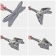 Швабра Х-образная с функцией отжима (серая,1300х370х150мм) WT-22(grey)