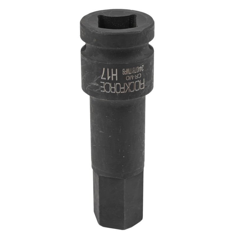 Головка-бита 6-гранная ударная 17мм,1/2" ROCKFORCE RF-24407817MPB