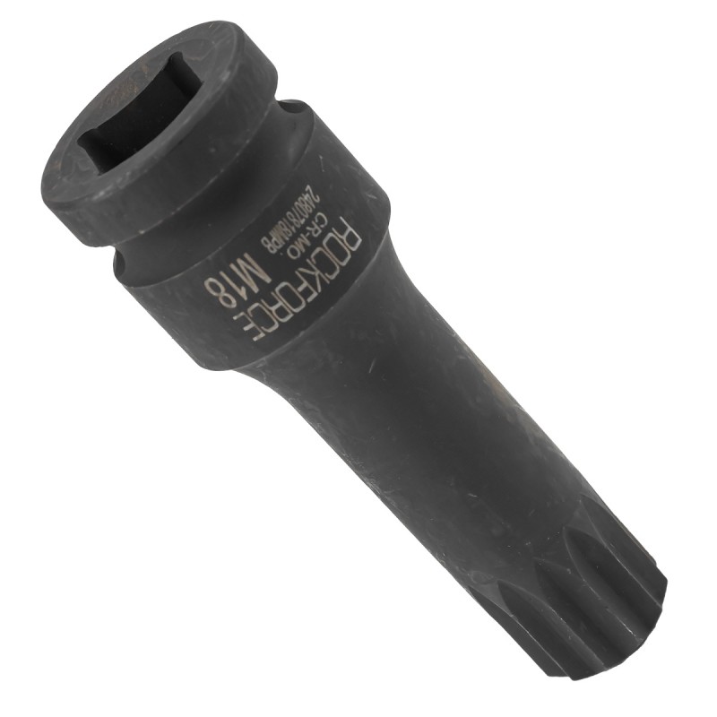 Головка-біта SPLINE ударна M18,1/2" Rockforce RF-24807818MPB