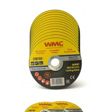 Набір кругів відрізних по металу 125x1.0x22.2мм (10шт) WMC TOOLS WT-CW705(10)